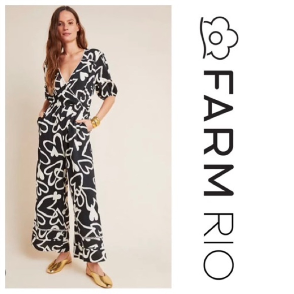 Farm Rio Anthropology Sinead herts jumpsuit
